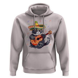 Cinco De Mayo Cat Hoodie Playing Huichoi Cute Sombrero Hat TS11 Ice Gray Print Your Wear
