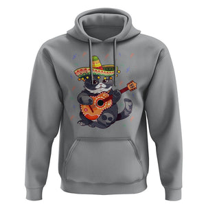 Cinco De Mayo Cat Hoodie Playing Huichoi Cute Sombrero Hat TS11 Sport Gray Print Your Wear