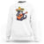 Cinco De Mayo Cat Sweatshirt Playing Huichoi Cute Sombrero Hat TS11 White Print Your Wear