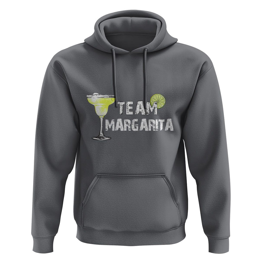 Cinco De Mayo Drinking Hoodie Team Margarita Drinks Lover TS11 Charcoal Print Your Wear