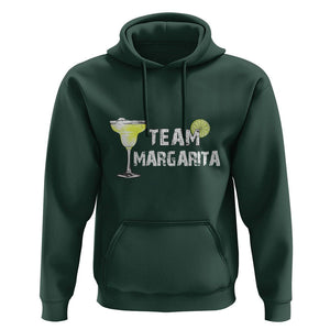 Cinco De Mayo Drinking Hoodie Team Margarita Drinks Lover TS11 Dark Forest Green Print Your Wear