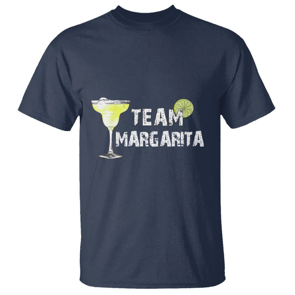 Cinco De Mayo Drinking T Shirt Team Margarita Drinks Lover TS11 Navy Print Your Wear