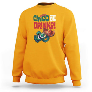 Cinco De Mayo Drinko Funny Drinking Mexican Party Sweatshirt TS09 Gold Printyourwear