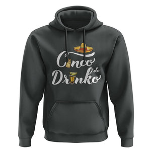 Cinco De Mayo Funny Drinking Hoodie Cinco De Drinko Men Women Tequila TS11 Dark Heather Print Your Wear