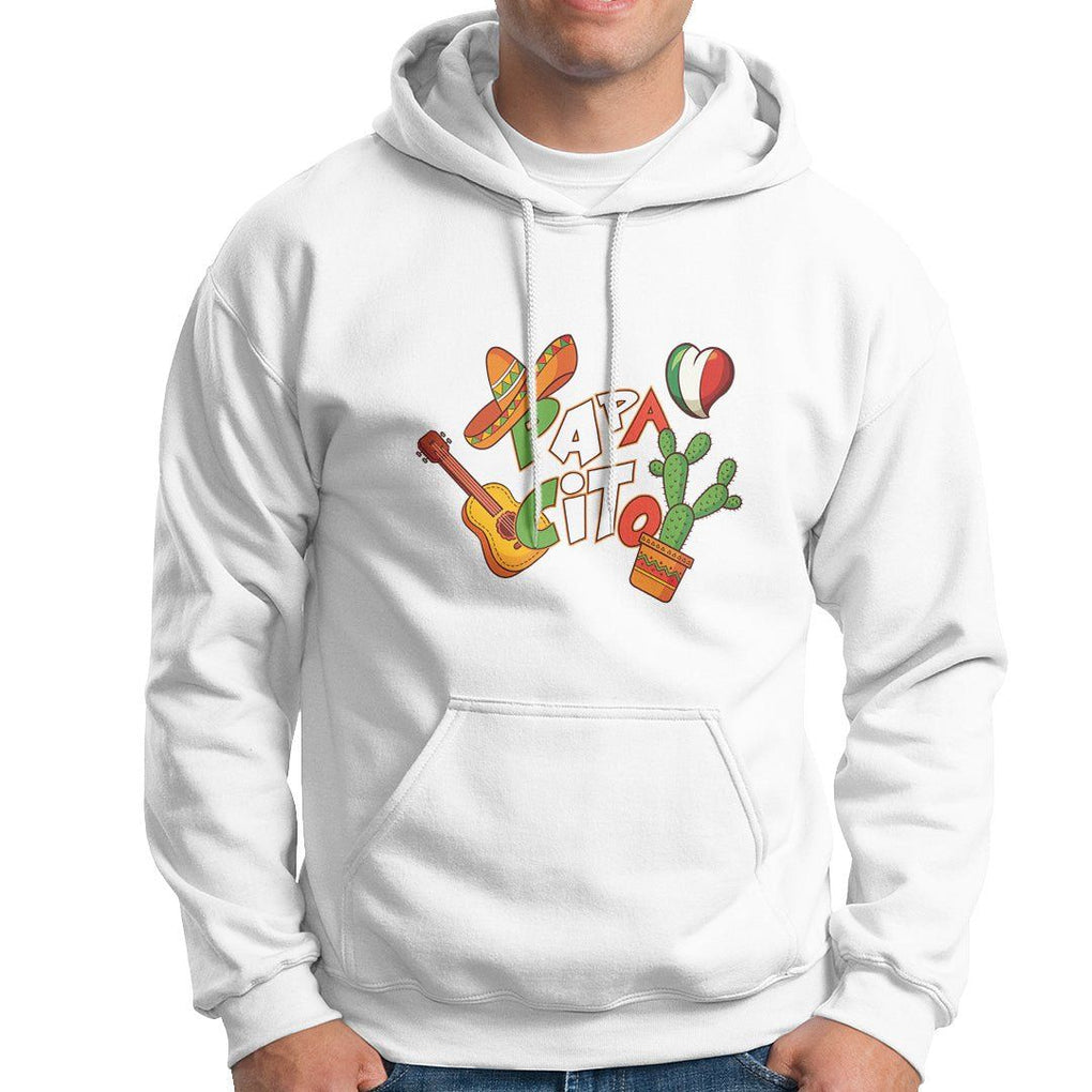 Cinco De Mayo Hoodie Papacito Family Matching Mexican Dad TS09 White Printyourwear