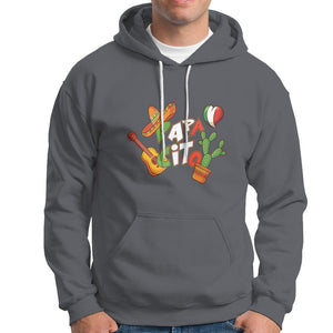 Cinco De Mayo Hoodie Papacito Family Matching Mexican Dad TS09 Charcoal Printyourwear