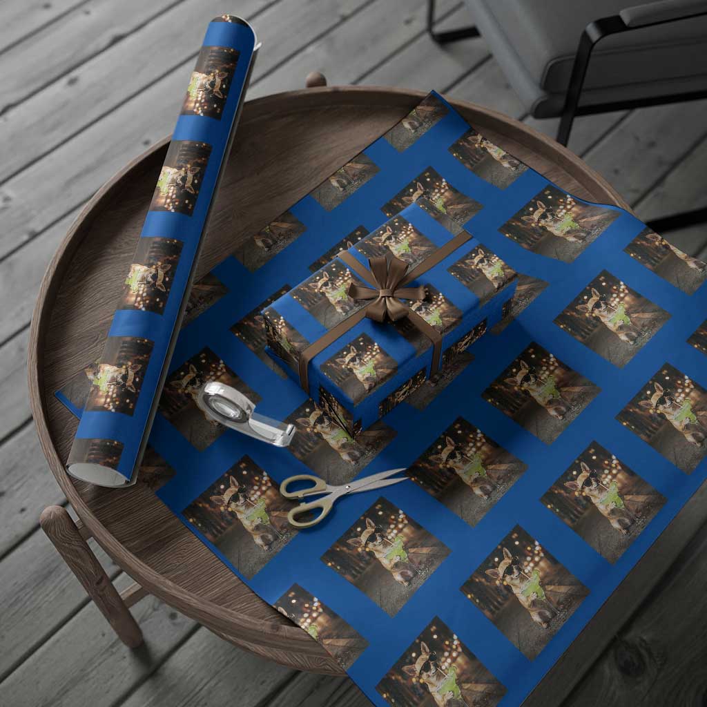 Cinco de Mayo Margarita Wrapping Paper Roll Funny Chihuahua Drinking Cocktail Mexican Fiesta Gift TS14 Blue Print Your Wear