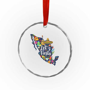 Cinco De Mayo Party Mexican Map Crystal Glass Ornament Lets Fiesta TS12 Print Your Wear