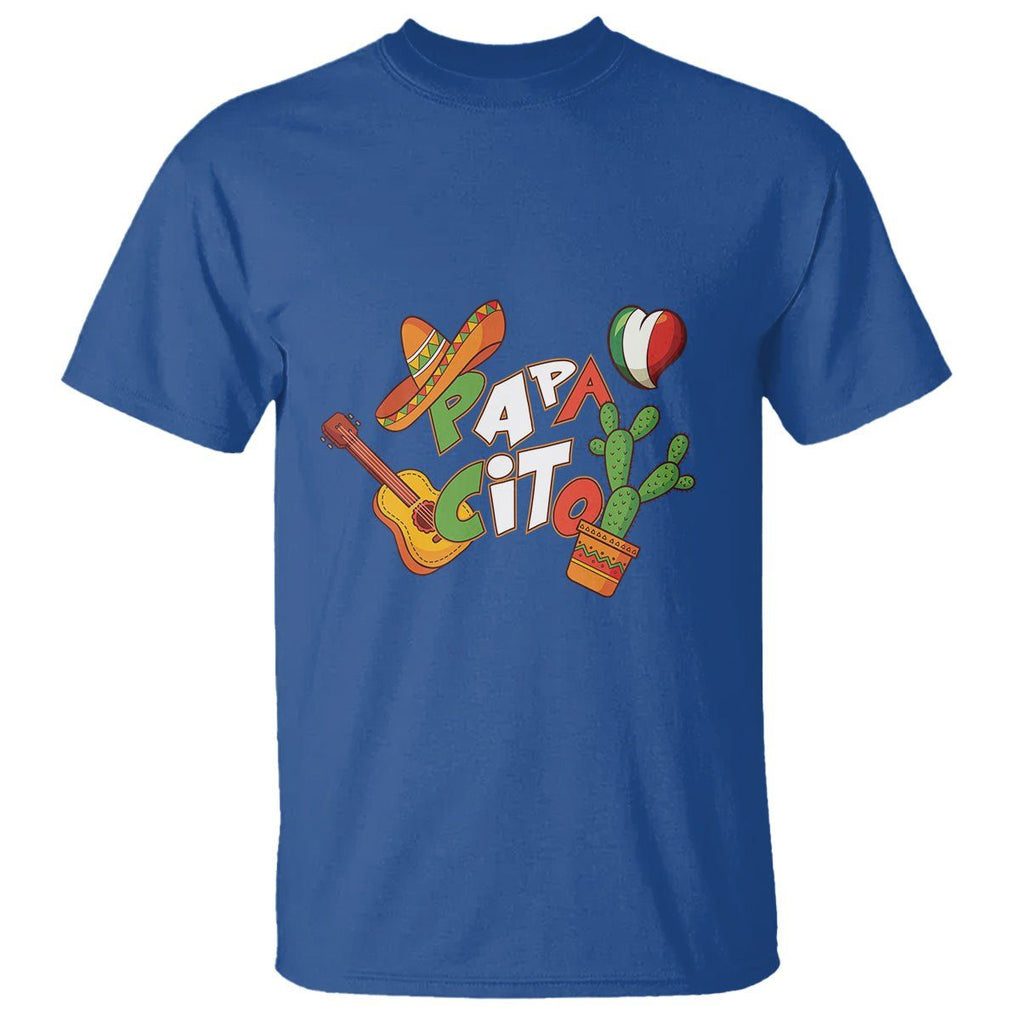 Cinco De Mayo T Shirt Papacito Family Matching Mexican Dad TS09 Royal Blue Printyourwear