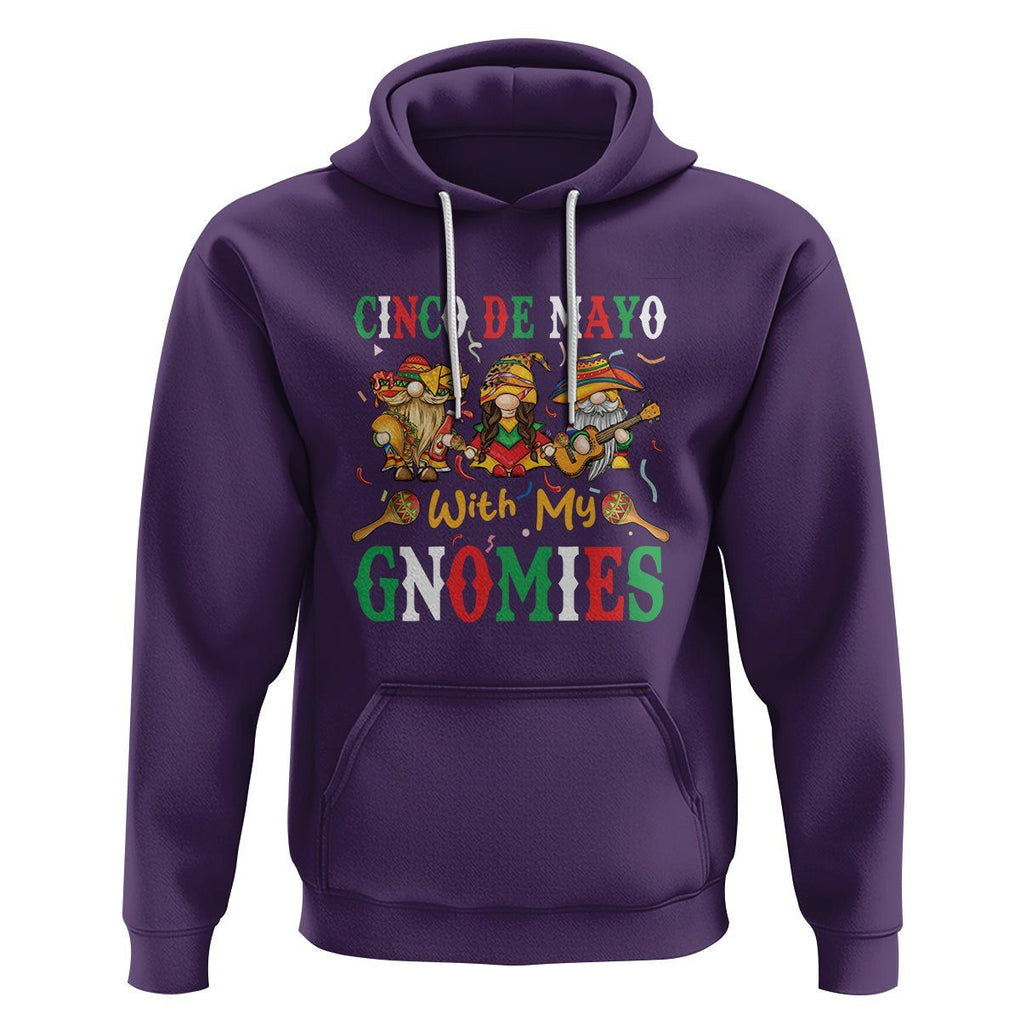 Cinco De Mayo With My Gnomies Mexican Gnome Hoodie TS09 Purple Printyourwear