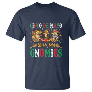 Cinco De Mayo With My Gnomies Mexican Gnome T Shirt TS09 Navy Printyourwear