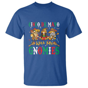 Cinco De Mayo With My Gnomies Mexican Gnome T Shirt TS09 Royal Blue Printyourwear