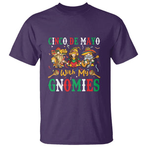 Cinco De Mayo With My Gnomies Mexican Gnome T Shirt TS09 Purple Printyourwear