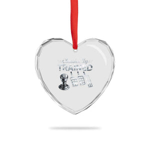 Classically Trained Heart Crystal Glass Ornament Dimmer Manual Transmission Car Humor Pedals Driving TS10 Print Your Wear