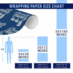 Classically Trained Manual Car Wrapping Paper Roll Pedals Driving Humor TS11 Print Your Wear