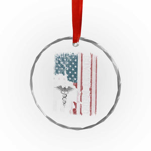 Combat Medic Soldier Crystal Glass Ornament Medical Military American Flag TS11 Print Your Wear
