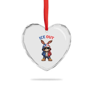 Cool Bunny Ice Out Heart Crystal Glass Ornament Puerto Rican Flag Hoodie Outfit Vibes Boricua TS10 Print Your Wear