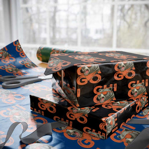 Cool Chicago Pride Br Graphic Wrapping Paper Roll TS02 Black Print Your Wear