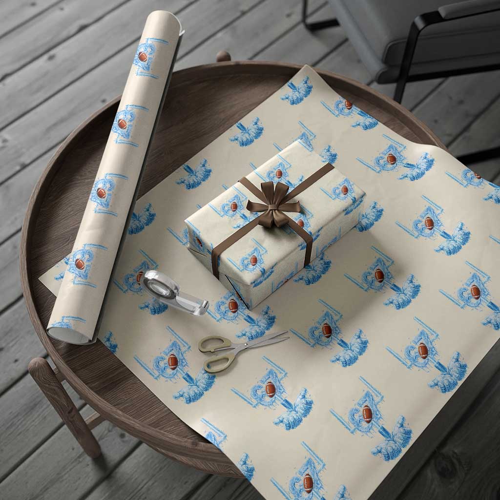Cool Ice Effect 67 Meme Wrapping Paper Roll Funny American Football TS12 Beige Print Your Wear
