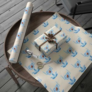 Cool Ice Effect 67 Meme Wrapping Paper Roll Funny American Football TS12 Beige Print Your Wear