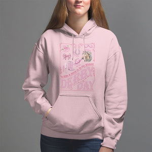 Coquette Bow Girly Derby Day Horse Racing Hoodie TS09 Light Pink Print Your Wear
