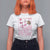 Coquette Bow Girly Derby Day Horse Racing T Shirt For Women TS09 White Print Your Wear