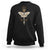 Cottagecore Dark Academia Luna Moth Sweatshirt TS02 Black Printyourwear