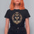 Cottagecore Dark Academia Spiritual Animal Bee T Shirt For Women TS02 Black Printyourwear