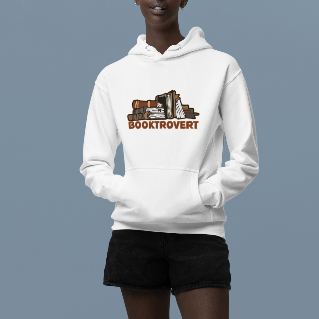 Funny Book Lover Hoodie Booktrovert Definition Books Reader Reading TS02 Printyourwear