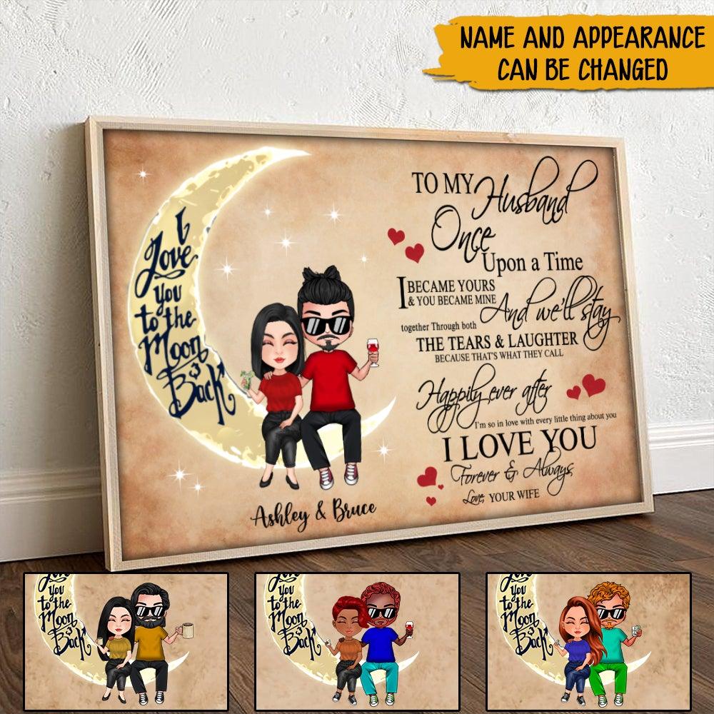 Personalized Family Poster I Became Yours You Became Mine CTM Canvas Custom - Printyourwear
