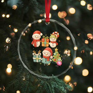 Crochet Christmas Crystal Glass Ornament Funny Xmas Gift For Crocheter TS12 Print Your Wear