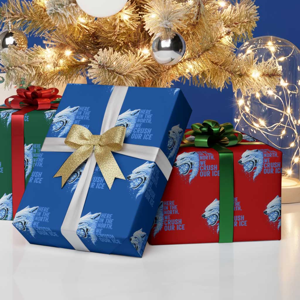 Crush Ice Wrapping Paper Roll Wolf Human Rights Protest TS10 Print Your Wear
