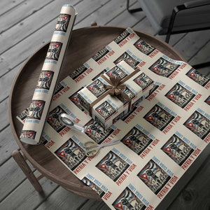 Cuban American Pride Wrapping Paper Roll Viva Cuba Libre Supporter TS12 Beige Print Your Wear