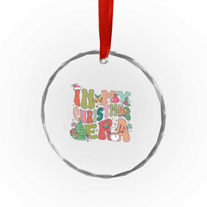 Cute Crystal Glass Ornament Groovy Holiday In My Xmas Era TS10 Print Your Wear
