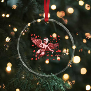Cute Cupid Tennis Angel Crystal Glass Ornament Valentines Day Gift TS12 Print Your Wear