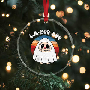 Cute Ghost Halloween Costume Crystal Glass Ornament Retro Spooky Trending Cartoon La Boo Boo TS10 Print Your Wear