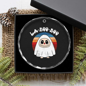 Cute Ghost Halloween Costume Crystal Glass Ornament Retro Spooky Trending Cartoon La Boo Boo TS10 Print Your Wear