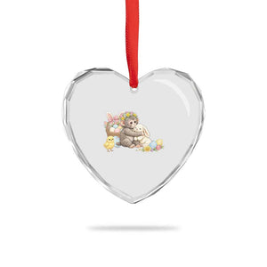 Cute Punch Baby Monkey Easter Heart Crystal Glass Ornament Funny Animal Gift TS12 Print Your Wear