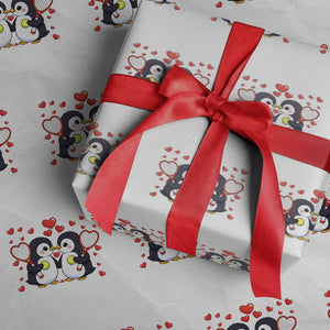 Cute XOXO Tennis Player Wrapping Paper Roll Valentines Day Gift TS12 White Print Your Wear