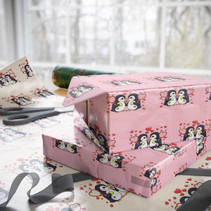Cute XOXO Tennis Player Wrapping Paper Roll Valentines Day Gift TS12 Light Pink Print Your Wear