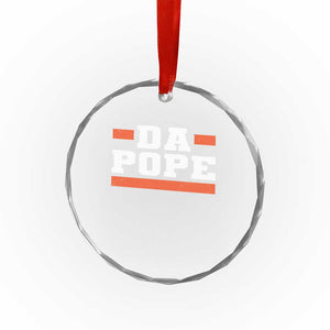 Da Pope Leo XIV Crystal Glass Ornament From America Chicago TS10 Print Your Wear