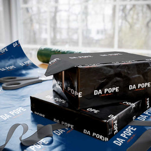 Da Pope Leo XIV Wrapping Paper Roll 267th Pope Catholic Chicago Pride TS02 Black Print Your Wear