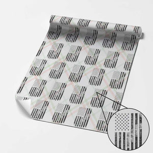Dad The Man The Myth The Legend Wrapping Paper Roll Proud American Welder Gift TS12 Christmas Plaid Print Your Wear