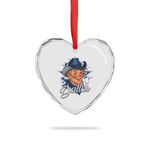 DFC Game Day Heart Crystal Glass Ornament Funny Blue Star Sport Fan Football Game TS11 Print Your Wear