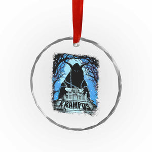 Dark Gothic Christmas Krampus Crystal Glass Ornament TS09 Print Your Wear