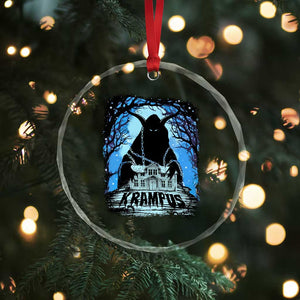 Dark Gothic Christmas Krampus Crystal Glass Ornament TS09 Print Your Wear