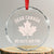 Dear Canada We Hate Him Too Crystal Glass Ornament Political 2025 Protest - Print Your Wear