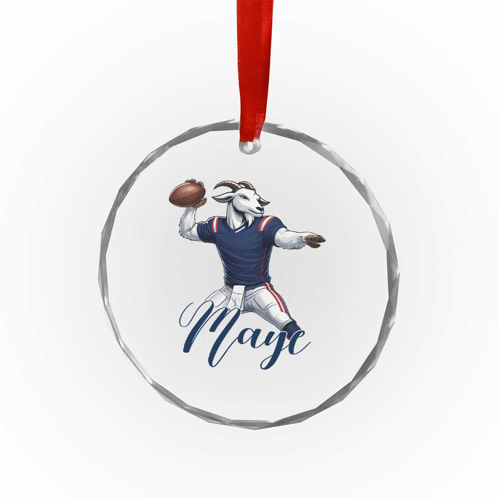 Dedicated Maye Lover Crystal Glass Ornament Football Fan Supporter TS12 Print Your Wear