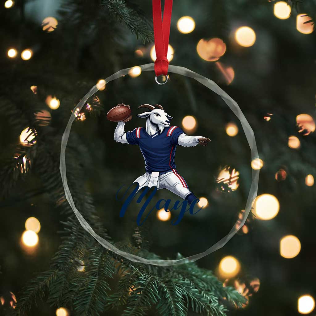 Dedicated Maye Lover Crystal Glass Ornament Football Fan Supporter TS12 Print Your Wear