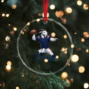 Dedicated Maye Lover Crystal Glass Ornament Football Fan Supporter TS12 Print Your Wear